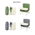 thumbnail image 4 of Greenwalnut Portable Baby Chair | Camp Chair | Booster Seat With Removable Tray (Army Green), 4 of 4