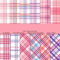 thumbnail image 1 of DEBGFS 12 Pcs Blocs de Papier à Carreaux Roses pour Scrapbooking, Fabrication de Cartes, Journal de Déchets, Matériel DIY, Papier, Carte de Scrapbooking, 1 of 2