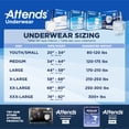 thumbnail image 3 of Attends Advanced Underwear - Medium - Case of 80pc, 3 of 5