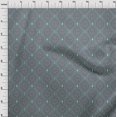 thumbnail image 3 of oneOone Viscose Chiffon Fabric Ogee Flame Stitch Print Sewing Fabric BTY 42 Inch Wide, 3 of 4