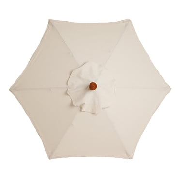 Parasol de Jardin Parasol d'Étal Extérieur Parasol de Plage Parasol de Soleil Toile de Remplacement