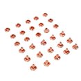 thumbnail image 4 of Rivets Métalliques, Rivets Métalliques Plats Haute Dureté 100 Ensembles Résistant à la Rouille pour Sangles de Sac à Main 8x6mm, 4 of 8