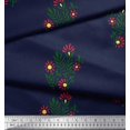 thumbnail image 3 of Soimoi Rayon Fabric Leaves & Floral Block Print Fabric by Yard 56 Inch Wide, 3 of 3