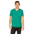 thumbnail image 1 of Bella Canvas Mens Jersey V-Neck Tee, M, Kelly, 1 of 3