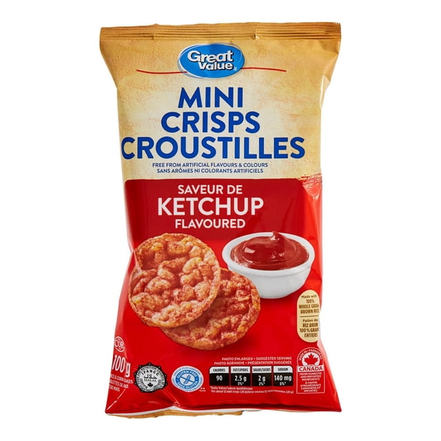 Great Value Ketchup Flavoured Mini Crisps