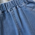 thumbnail image 4 of QIPOPIQ 2-13T Toddler Little Girls Distressed Embroidered Jeans Denim Pants Clearance, 4 of 7