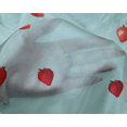 thumbnail image 4 of oneOone Tissu en Soie Tabby Décor Fraise Imprimé BTY 42 Pouces de Large, 4 of 4