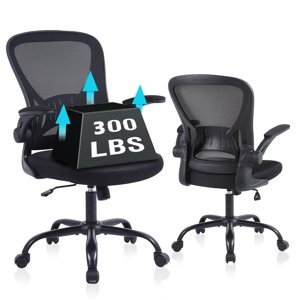 Chaise de bureau Mesh, chaise électronique ergonomique avec armoiries et soutien Lombaire, chaise de bureau réglable en hauteur, noir
