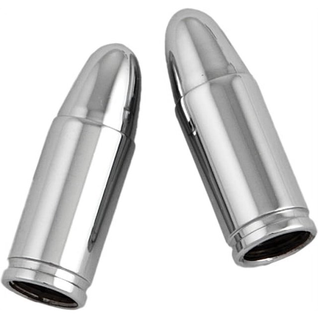 HardDrive Bouchon de Tige de Valve, Chrome Bullet