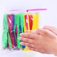 thumbnail image 2 of HEVIRGO 100 Pcs Jouet pour Enfants Forme de Libellule Hélice Volante à Pousser, 2 of 9
