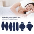 thumbnail image 4 of Protège-dessous Réutilisables Lavables Super Absorbants, Serviettes Menstruelles, Usage Période Sanitaire pour Fille Femme Usage Période Menstruelle, 4 of 8