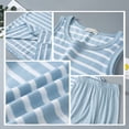 thumbnail image 4 of MIASHUI Boys Tank Shorts Set Two Piece Summer Sleeveless Outfits Pajamas,Light Blue,3-4 Years, 4 of 4