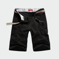 thumbnail image 1 of EOYWHK Shorts d'Entraînement pour Hommes Athleisure Shorts Cargo Coupe Décontractée Bermuda Demi-Longueur Extensible pour Course Randonnée avec Multi-Poches, S-4TG, 1 of 4