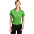 thumbnail image 1 of Sport-Tek Women's Heather Contender Polo XS Turf Green Heather, 1 of 1