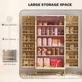 thumbnail image 4 of HOMCOM 47" Kitchen Pantry Cabinet, Storage Cabinet with 12 Door Shelves, 4 of 10