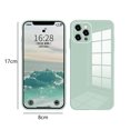 thumbnail image 3 of Qualitchoice Glass Back Phone Covers with Solid Color Full Rugged Bumper Anti-Slip Design for Iphone 7P/8P/7/8/XS Max/XR/X/XS, 3 of 3