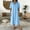 Sky Blue, variant on pstuiky Summer Dresses for Women, Women's Casual Short Sleeve V-Neck Dress with Pockets Loose Fit Summer Midi Dress for Daily Wear, Office, or Beach Day Outfits -