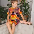 thumbnail image 4 of Easygdp Halloween pour Tee-Shirt à Manches Courtes et Pyjama Court pour Enfants, 2 Pcs-3TG, 4 of 6