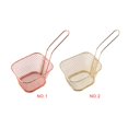 thumbnail image 2 of AMERTEER Square Frying Serving Deep Fry Basket French Fries Mesh Wire Net Strainer Kitchen Restaurant Cooking Tool, 2 of 6