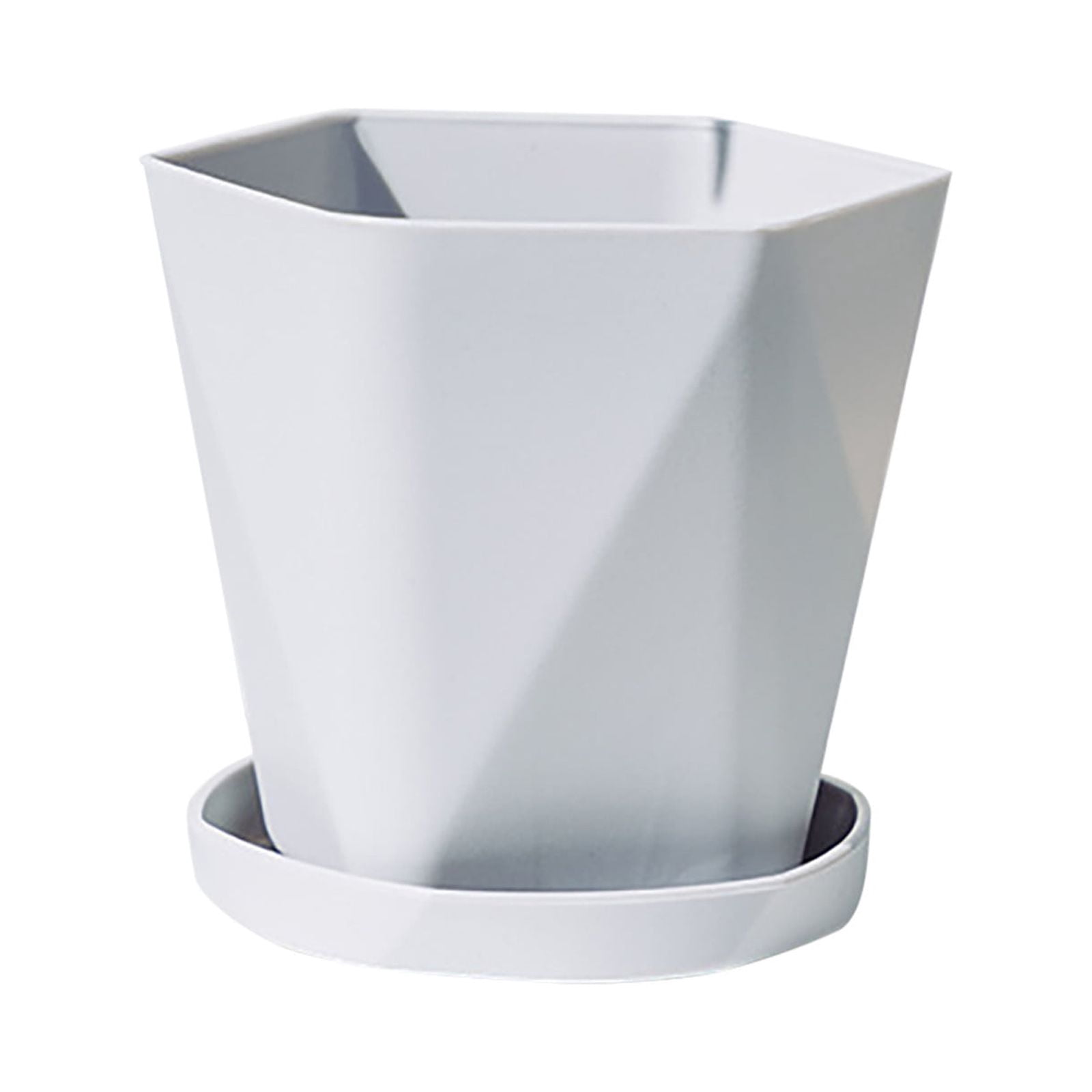 Rkxzt Small Pots for Plants 5 inch Plant Pot Indoor Square Mini Plastic Flower Pots Outdoor for Garden, Planters for Indoor Plants Flower Pots, Plant Pots for Outdoor with Drainage
