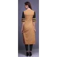 thumbnail image 4 of Bimba Kurtis Indiennes Longues Droites Imprimées à Manches 3/4 pour Femmes, Tunique d'Été, 4 of 6