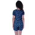 thumbnail image 3 of Moomaya Pyjama en Coton pour Femmes, Ensemble de Nuit 2 Pcs avec Shorts, Ensembles de Pyjama avec Shorts, 3 of 7