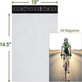 thumbnail image 3 of SNNROO 300pcs 14.5x19 Poly Mailers 2.5 Mil Envelopes Shipping Bags With Self Sealing Strip  White Poly Mailers, 3 of 6