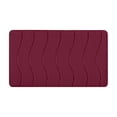 thumbnail image 2 of Fridja Washable Bathroom Mat, Memory Foam Bath Mat for Bathroom, Absorbent Bathroom Rug Non-Slip Rubber Back, 15.7''x23.6'', Red, 2 of 5