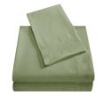 thumbnail image 3 of Topcobe Ensemble de Draps Unis pour Adultes Adolescents, Taille Complète Vert, 3 of 4