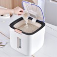 thumbnail image 1 of RKSTN Storage and Organization Airtight Rice Dispenser ,Cover Rice Bucket For Cereal Grain Flour Rice Beans Pet Food CountertopLarge Rice Storage Container With Lid,Proof Household Cereal Storage Bins, 1 of 7