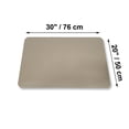 thumbnail image 3 of Tapis Anti-Fatigue, Résistant à la Moisissure, 30 Pouces x 20 Pouces, Beige, 3 of 5