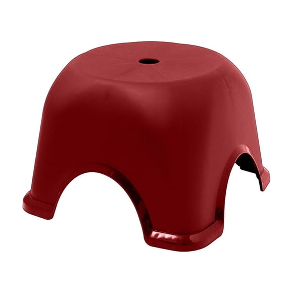 Tabouret de Toilette Base Antidérapante Stabilité Accrue pour Salle de Bain et Salon