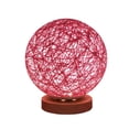 thumbnail image 4 of Birdeem Lampe de Chevet/bureau en Rotin à DEL avec Recharge Usb 3D, 4 of 10
