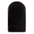 thumbnail image 4 of Kate and Laurel Talma Tall Arched Wall Mirror, 20 x 36, Dark Walnut, Transitional Arch Mirror with Solid Poplar Wood Frame and Rounded Frame Profile, 4 of 8