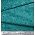 thumbnail image 3 of Soimoi polyester Crepe Fabric Flower Artistic Print Fabric by the Yard 52 Inch Wide, 3 of 3