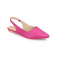 thumbnail image 1 of BLISSFUL STEP Chaussures pour Femmes de la Saint-Valentin à Bride Arrière à Bout Pointu Chaussures Plates Rose Vif 8,5, 1 of 7