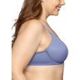 thumbnail image 2 of Vanity Fair Womens Beauty Back Full Figure Underwire Bra, 40DD, Iris Flower, 2 of 6