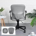 thumbnail image 4 of Office Chair Cover Armchair Slipcover Stretchable Removable Stretch Non for Office Hotel gray, 4 of 8