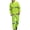 Yellow, variant on GOGO High Visibility Reflective Suit Waterproof Safety Rain Suit, ANSI Safety Jacket with Pants-Orange-M
