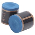 thumbnail image 1 of Pool Chalk, 2Pcs 0.94x0.91in No Slip Billiard Cue Tips Chalk Pool Table Stick Chalk Pool Cue Chalk Billiard Chalk Rounded Applicator Shape for Snooker and Pool Cue, 1 of 7