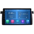 thumbnail image 1 of RoverOne 4+64GB Car Stereo CarPlay GPS Navigation Bluetooth for BMW 3 Series E46 1998-2006 Android Touch Screen Player, 1 of 9