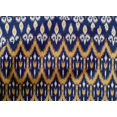 thumbnail image 4 of oneOone Cotton Poplin Fabric Damask & Chevron Ikat Printed Fabric 1 Yard 42 Inch Wide, 4 of 4