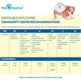 thumbnail image 3 of Paw Inspired Disposable Dog Diapers Female| Diapers for Dogs in Heat Period, Senior, Excitable Urination, or Incontinence (Medium Plus, 32 Count), 3 of 6