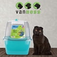 thumbnail image 2 of Grand bac à litière pour chat fermé translucide Van Ness, 2 of 4