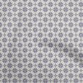 thumbnail image 1 of oneOone Polyester Spandex Dusty Gray Fabric Asian Ornamental Tile Craft Projects Decor Fabric Printed By The Yard 56 Inch Wide, 1 of 4