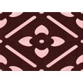 thumbnail image 1 of Ahgly Tapis Rectangulaire Lavable en Machine Intérieur Transitionnel Marron Chocolat, 7 Pieds x 9 Pieds, 1 of 7