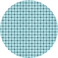 thumbnail image 1 of Ahgly Company Tapis Rond Lavable en Machine Intérieur Transitionnel Vert Écume de Mer, 3 Pieds Rond, 1 of 7