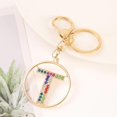 thumbnail image 2 of Letter Keychain,26 Letters A-Z Decorative Letter Keychain,Name Keychain for Women Girls Men Teenager Gift, 2 of 5