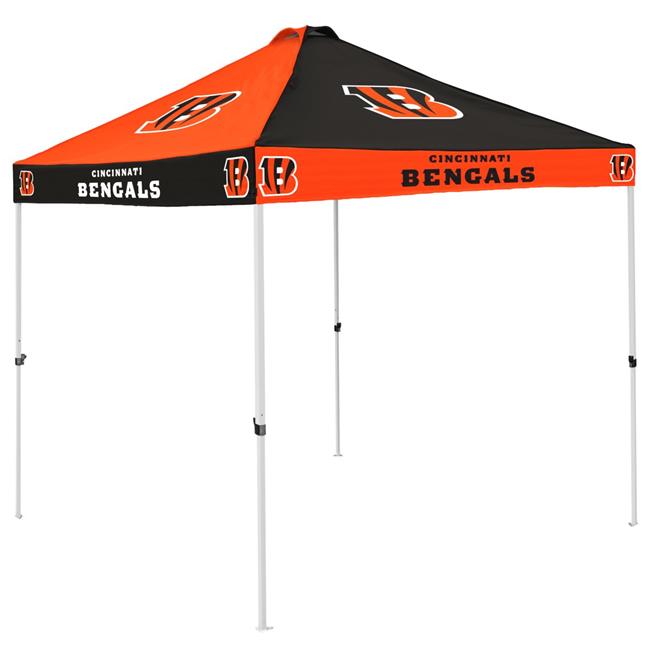 Logo Brands 607-42C Baldaquin à Damier des Bengals de Cincinnati