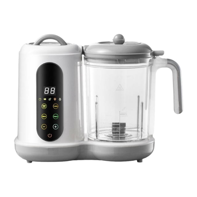 Siruishop Mélangeur d'Aliments pour Bébé, Cuisson Automatique, Chauffe-Aliments pour Voyage, Maison, Camping
